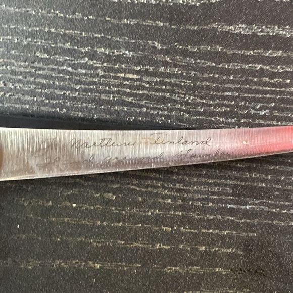 ✨Vintage✨ J Marttiini Finland Rapala Fish Fillet Knife Stainless Leather Sheath - Picture 9 of 15